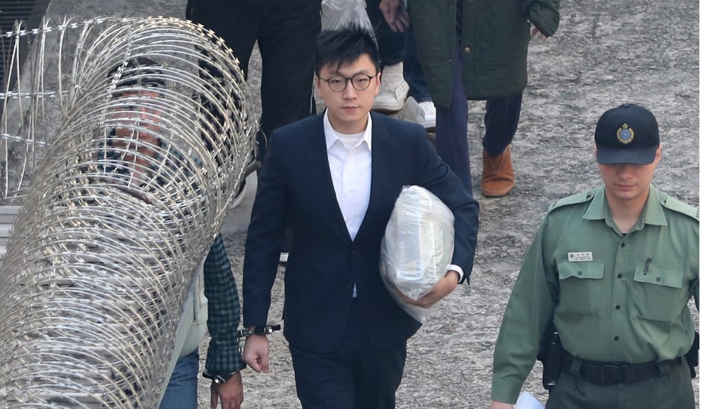 Edward Leung was sentenced to six years in jail for his part in the 2016 Mong Kok riot. Photo: Sam Tsang