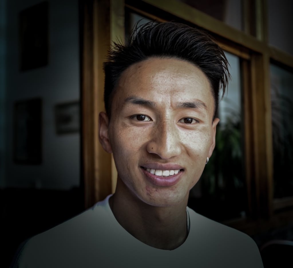 Jia Erenjia has only been running for three years, but already hopes to make the Olympics. Photo: Pavel Toropov