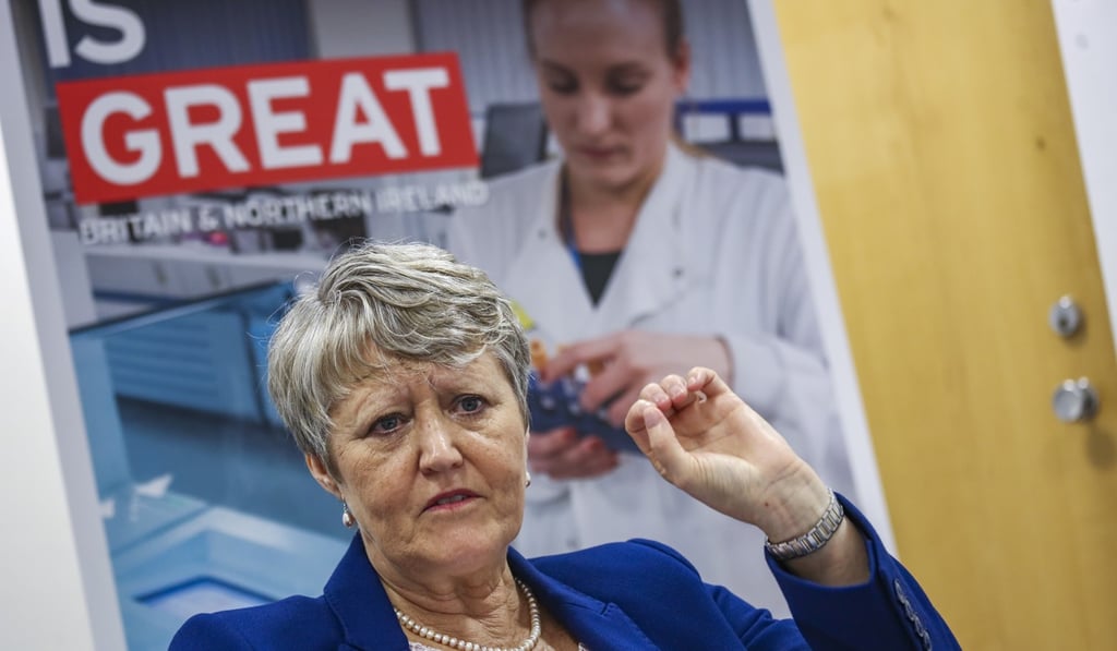 Professor Sue Hill visited Hong Kong this month to champion the benefits of genome sequencing. Photo: Jonathan Wong