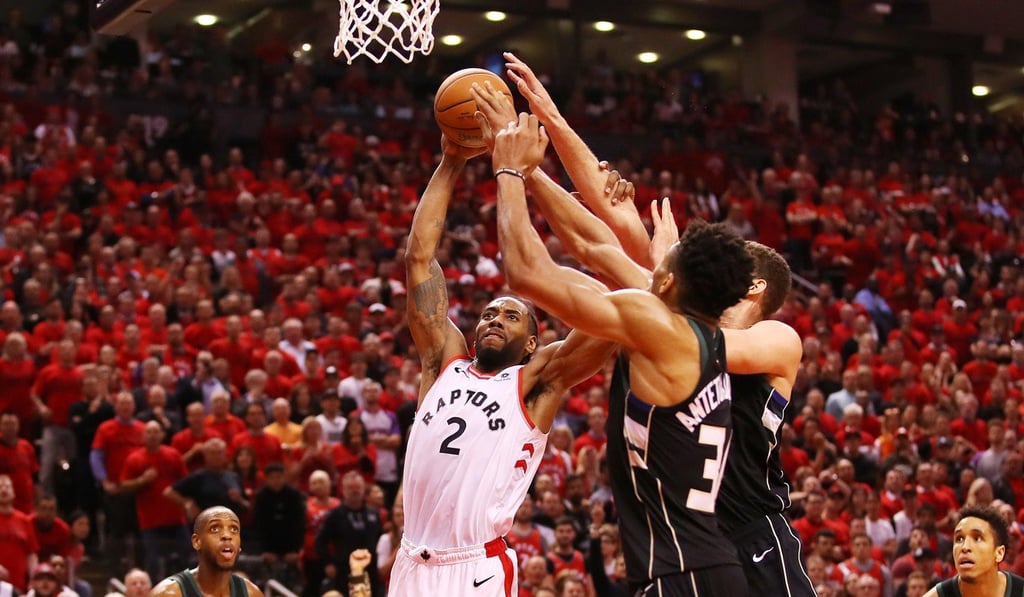 Kawhi Leonard played a key role in ensuring the Toronto Raptors reached their first NBA finals. Photo: AFP