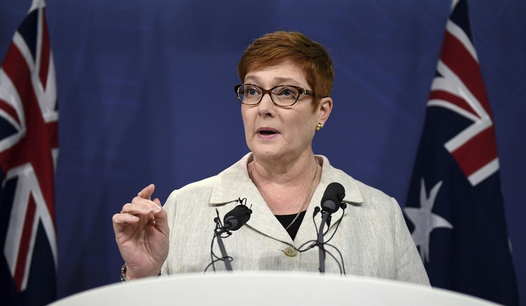 Australian Foreign Minister Marise Payne. Photo: AP