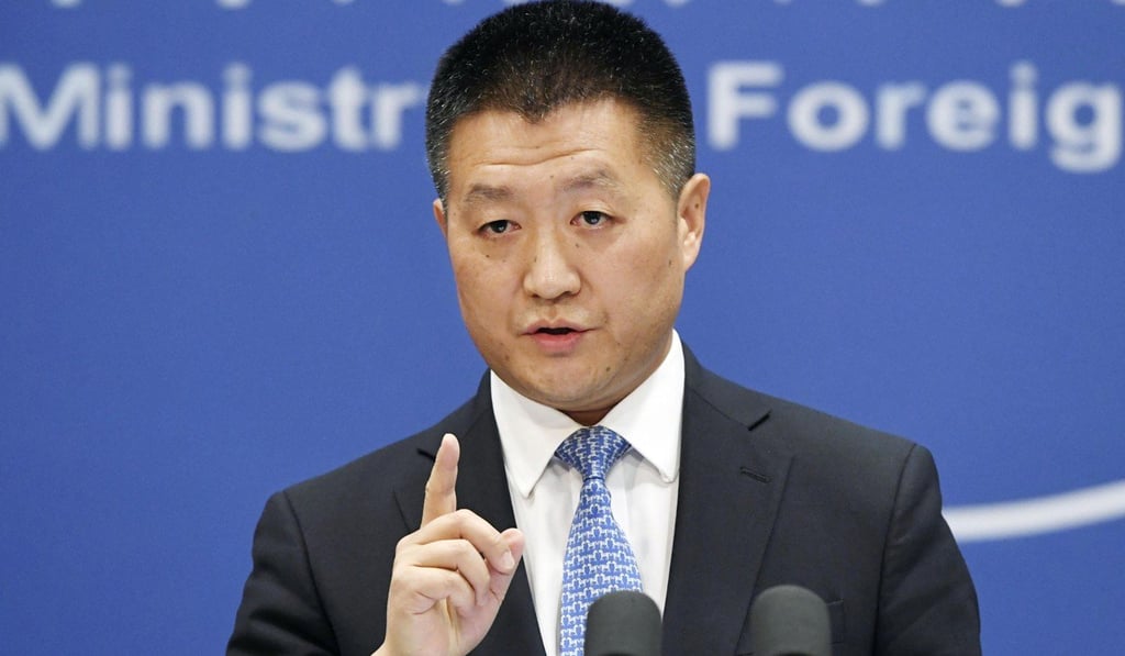 Chinese foreign ministry spokesman Lu Kang said Beijing was against any official exchanges between the US and Taiwan. Photo: Kyodo
