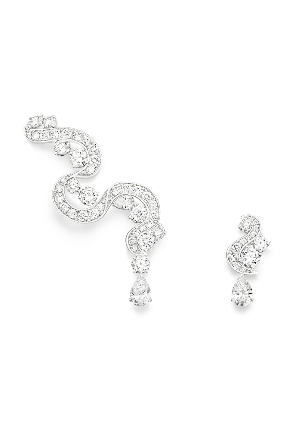 Diamond earrings by Piaget