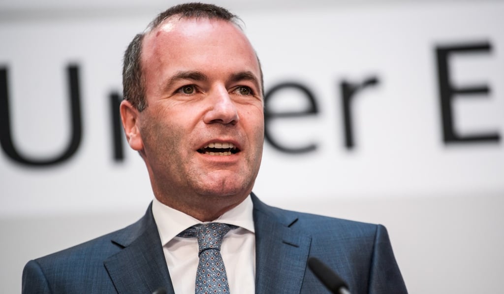 Manfred Weber. Photo: Xinhua