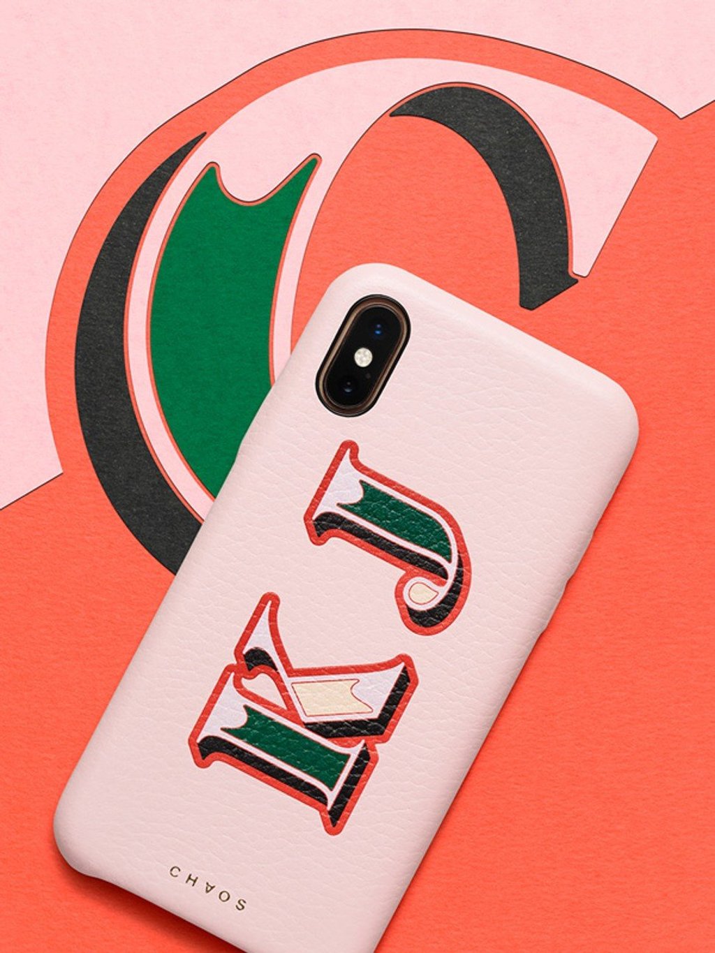 A Chaos phone case. A Chaos phone case.