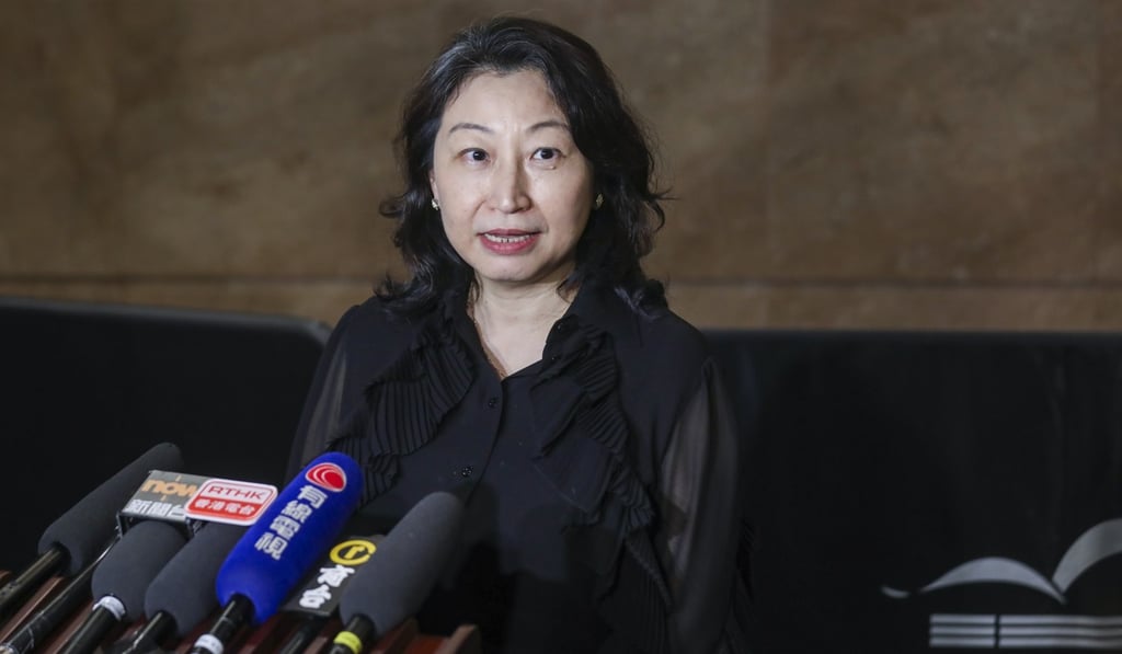 Teresa Cheng said observers could monitor the treatment of suspects. Photo: Xiaomei Chen