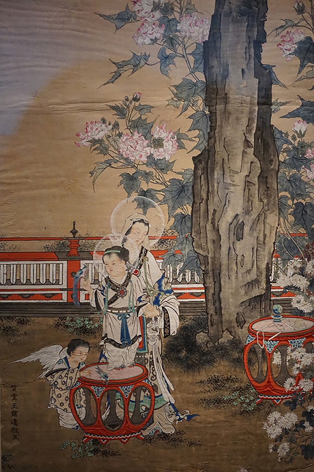 A Chinese-style Virgin and Child is among the artworks to feature. Photo: Thepaper.cn