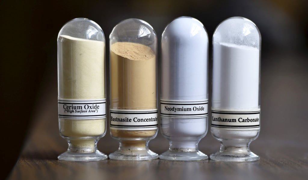 Precious: rare earth minerals. Photo: Reuters