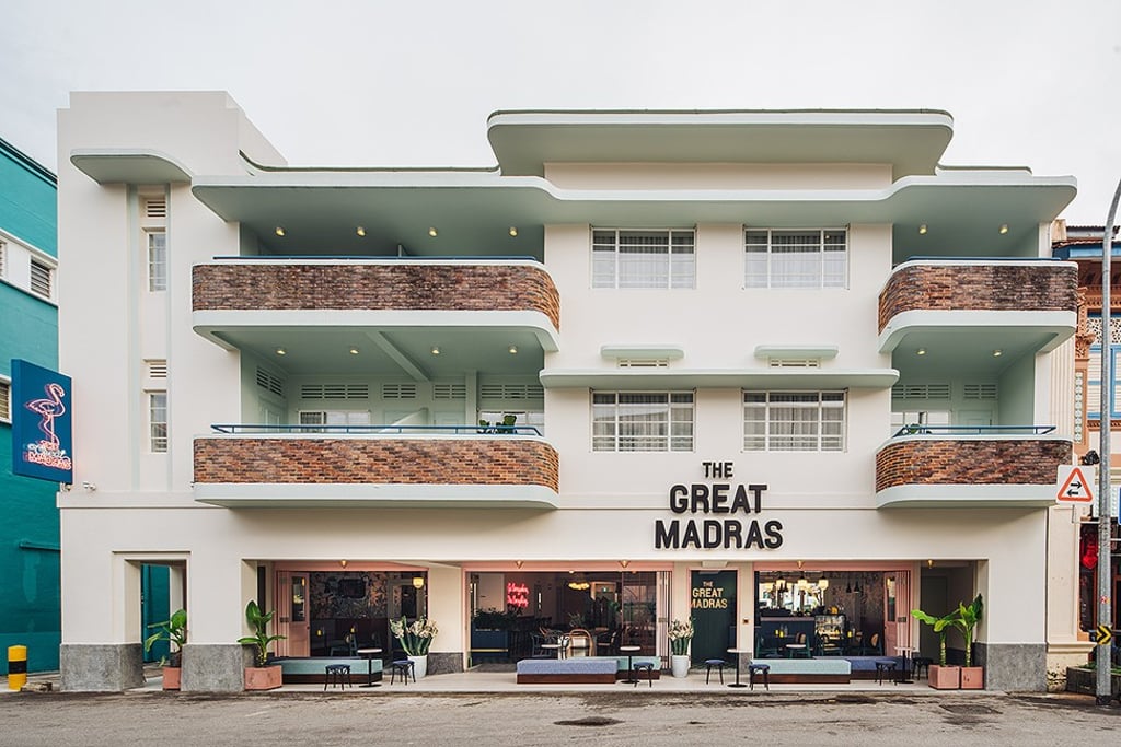 The Great Madras, an eminently Instagrammable addition to Singapore’s hotel scene.