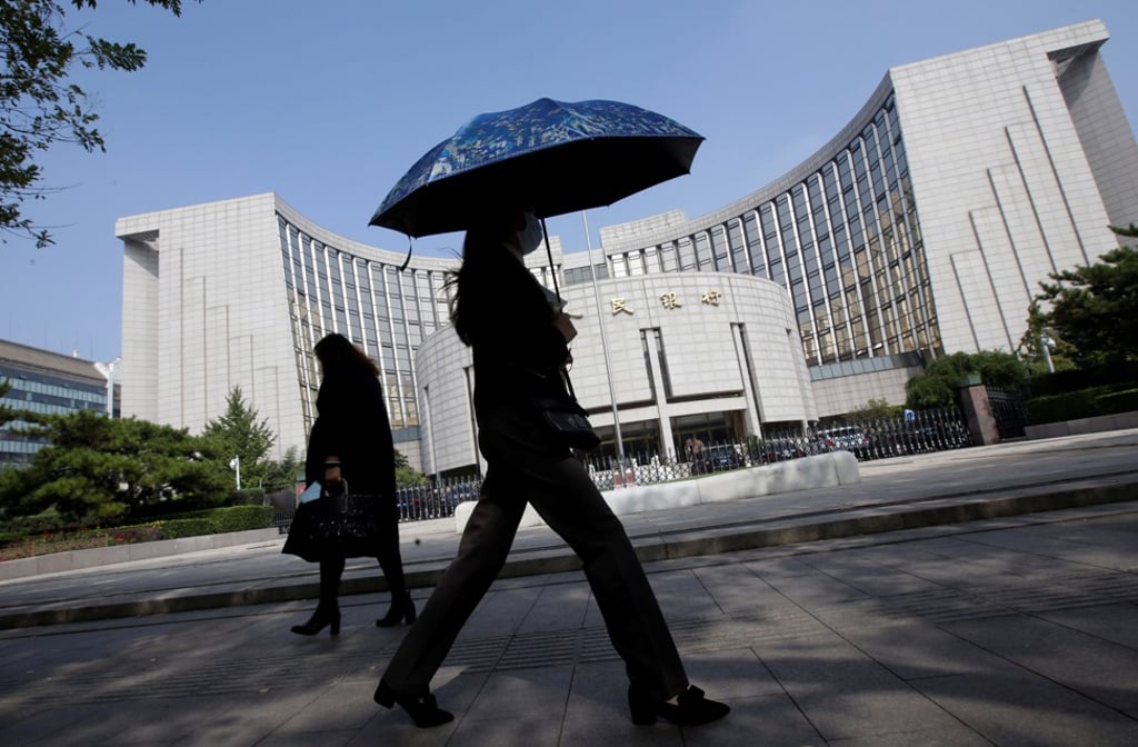 The headquarters of the People's Bank of China in Beijing. Photo: Reuters