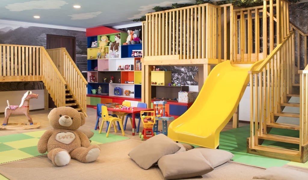 Alila Seminyak kids club, where children can enjoy indoor and outdoor supervised activities