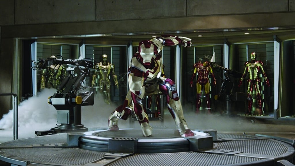 Iron Man 3 saw Robert Downey Jr’s character, Tony Stark, put on his Iron Man suit to battle his great nemesis, The Mandarin.