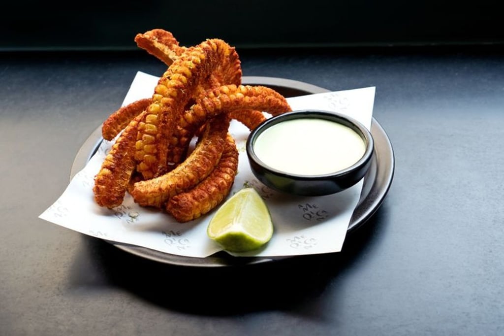 The corn ribs at Americano. Photo: Americano