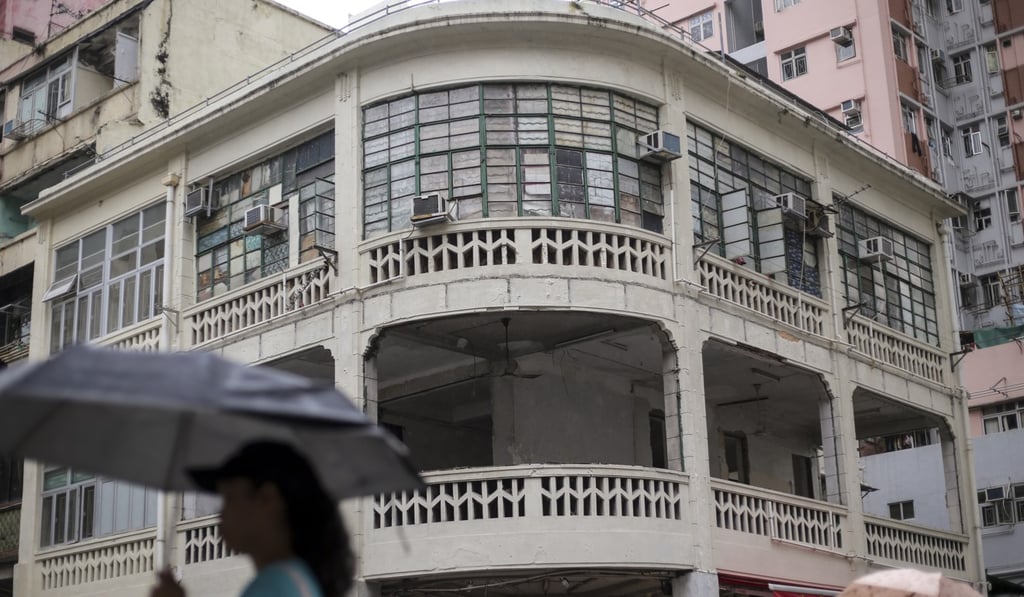 The top floor has been carved up into five 100 sq ft cubicles and almost all the residents have been evicted. Photo: Winson Wong