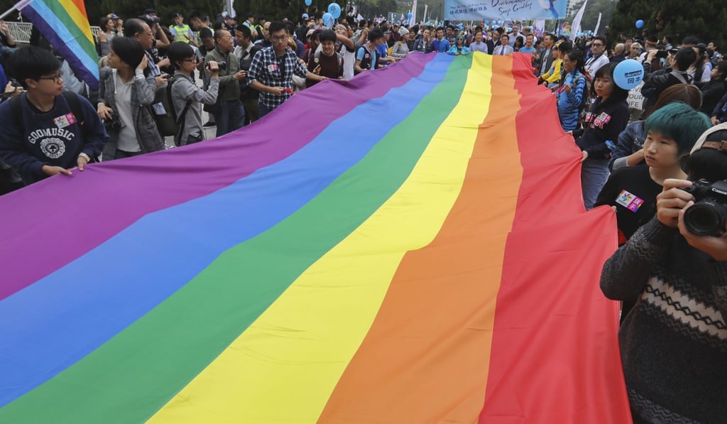 The Hong Kong Pride Parade 2017 at Victoria Park in Causeway Bay. Photo: Edward Wong