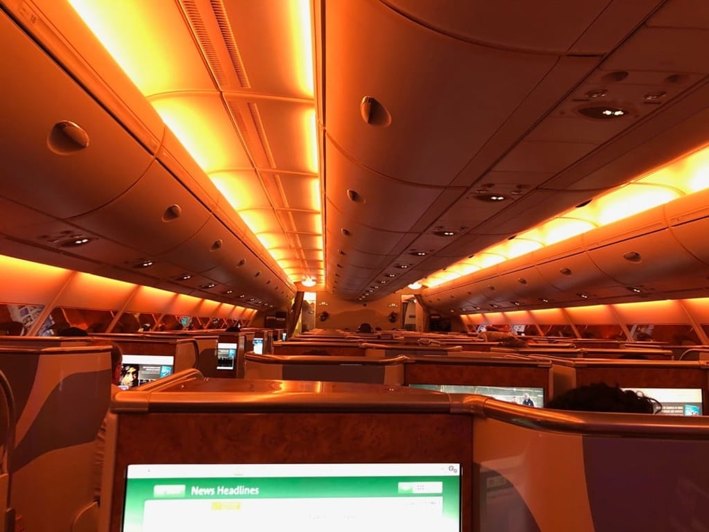 Emirates business class