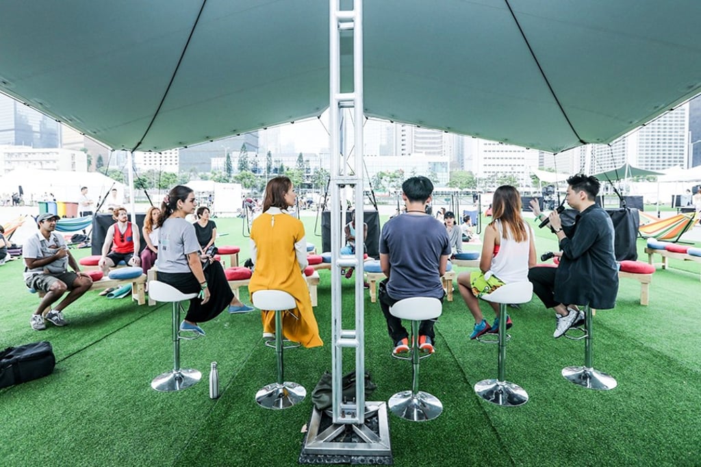 Panelists at IRIS, a health and wellness festival in Hong Kong, discuss the city’s waste situation and what to do about it.