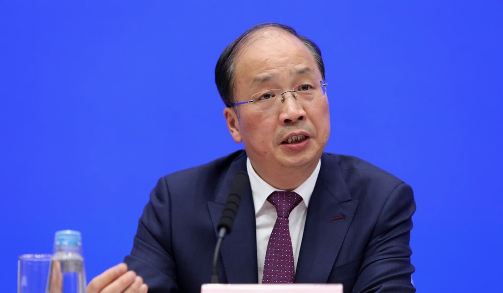 China’s chief securities regulator Yi Huiman said he was confident in the nation’s stable, healthy capital markets on Sunday. Photo: SCMP/Simon Song