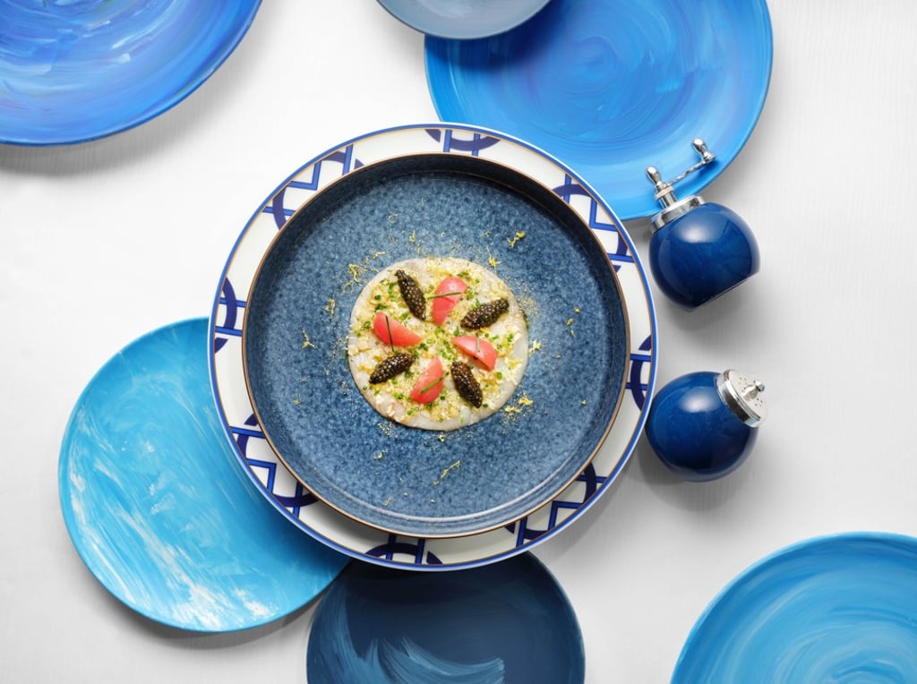 Chef Angliano’s respect for fish and seafood, can be seen in new dishes like the hamachi carpaccio with Sicilian condiment and oscietra caviar. Chef Angliano’s respect for fish and seafood, can be seen in new dishes like the hamachi carpaccio with Sicilian condiment and oscietra caviar.