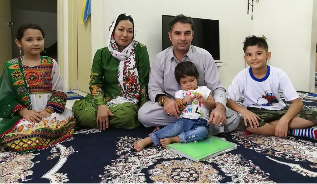 Mohseni, 37, and his family sought refuge in Malaysia a year and eight months ago, and are waiting for the UN refugee agency to resettle them in Australia. Photo: Tashny Sukumaran