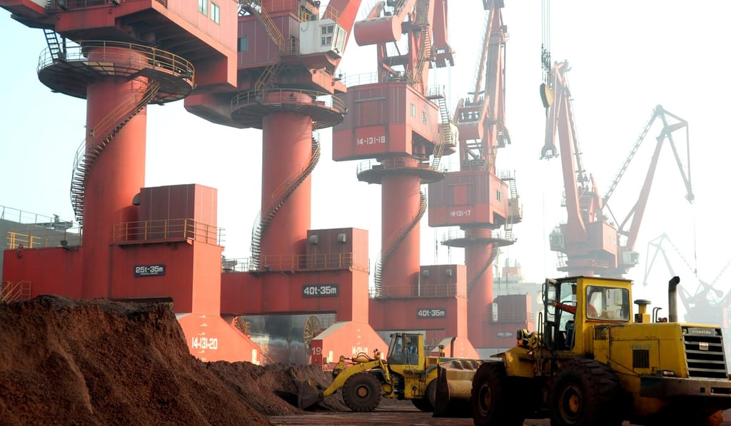 Workers transport soil containing rare earth elements for export at a port in Lianyungang, Jiangsu province, in October 2010. Photo: Reuters Workers transport soil containing rare earth elements for export at a port in Lianyungang, Jiangsu province, in October 2010. Photo: Reuters
