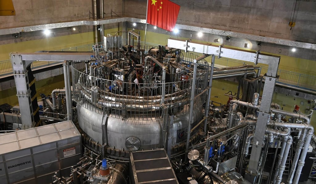 The HL-2M machine will be able to generate plasma as hot as 200 million degrees Celsius, says China National Nuclear Corporation. Photo: Weibo