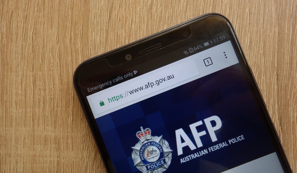 The Australian Federal Police said the operation “further highlights” its relationship with China’s Ministry of Public Security. Photo: Shutterstock