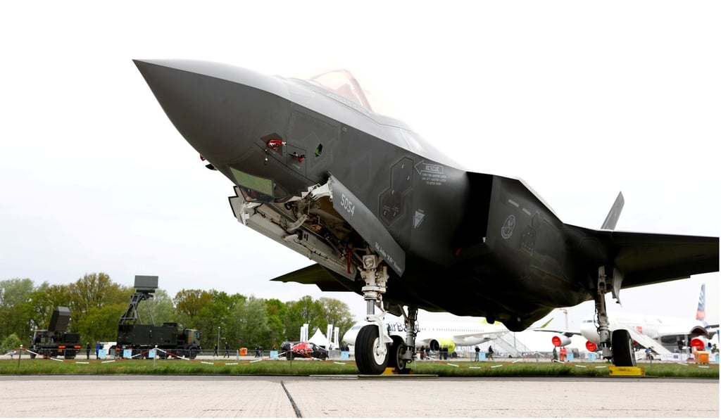 A Lockheed Martin F-35 aircraft at an air show in Berlin in April 2018. Photo: Reuters