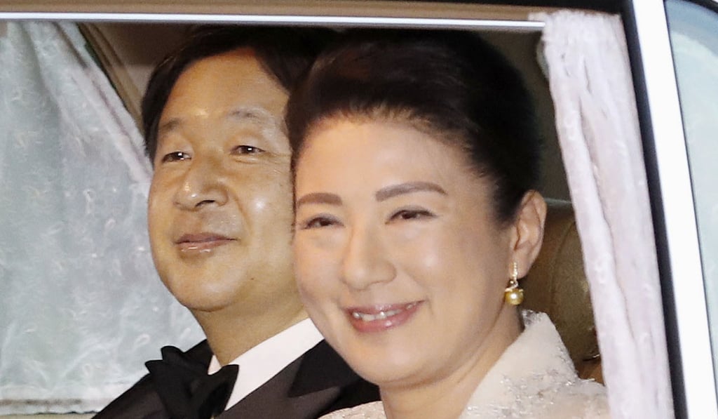 Japanese Emperor Naruhito and Empress Masako. Photo: Kyodo