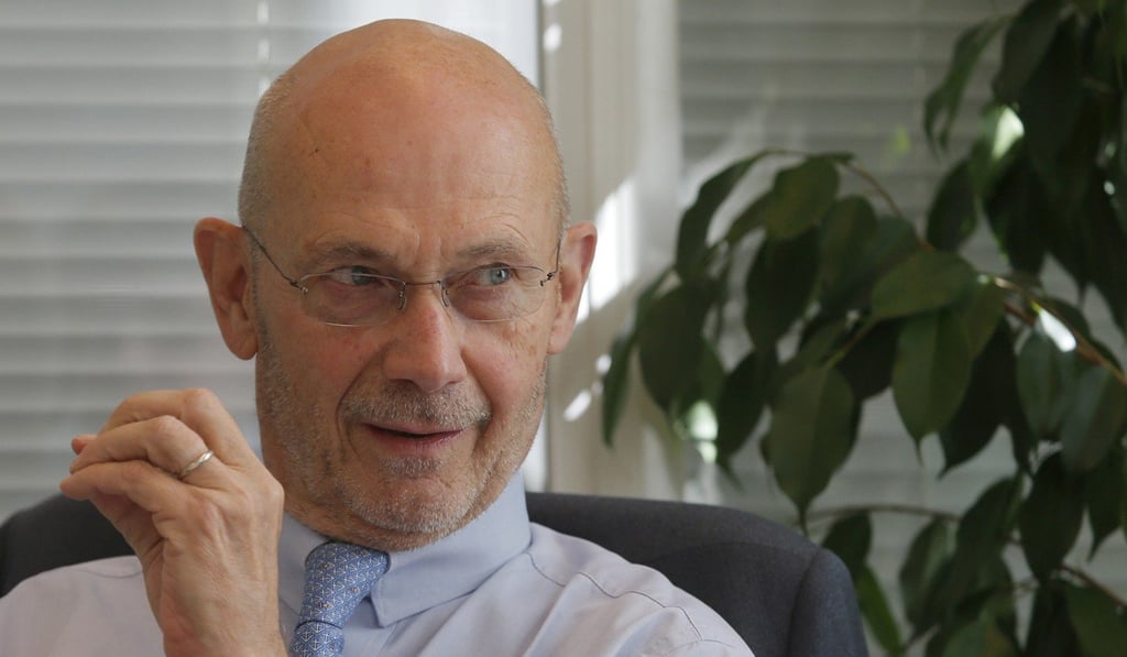 Pascal Lamy, former World Trade Organisation director general, speaks during an interview in Moscow in September 2015. Photo: Reuters
