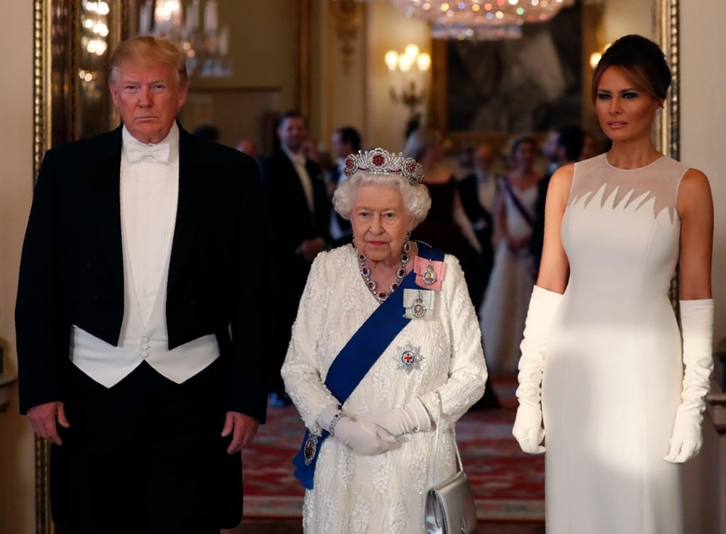 The trio before the state banquet. Photo: AFP The trio before the state banquet. Photo: AFP