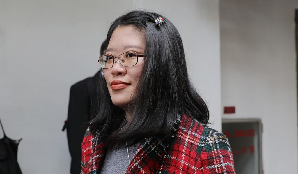 Lawmaker Ted Hui was found guilty of common assault and of obstructing a public officer for snatching a phone from Christina Leung. Photo: Sam Tsang
