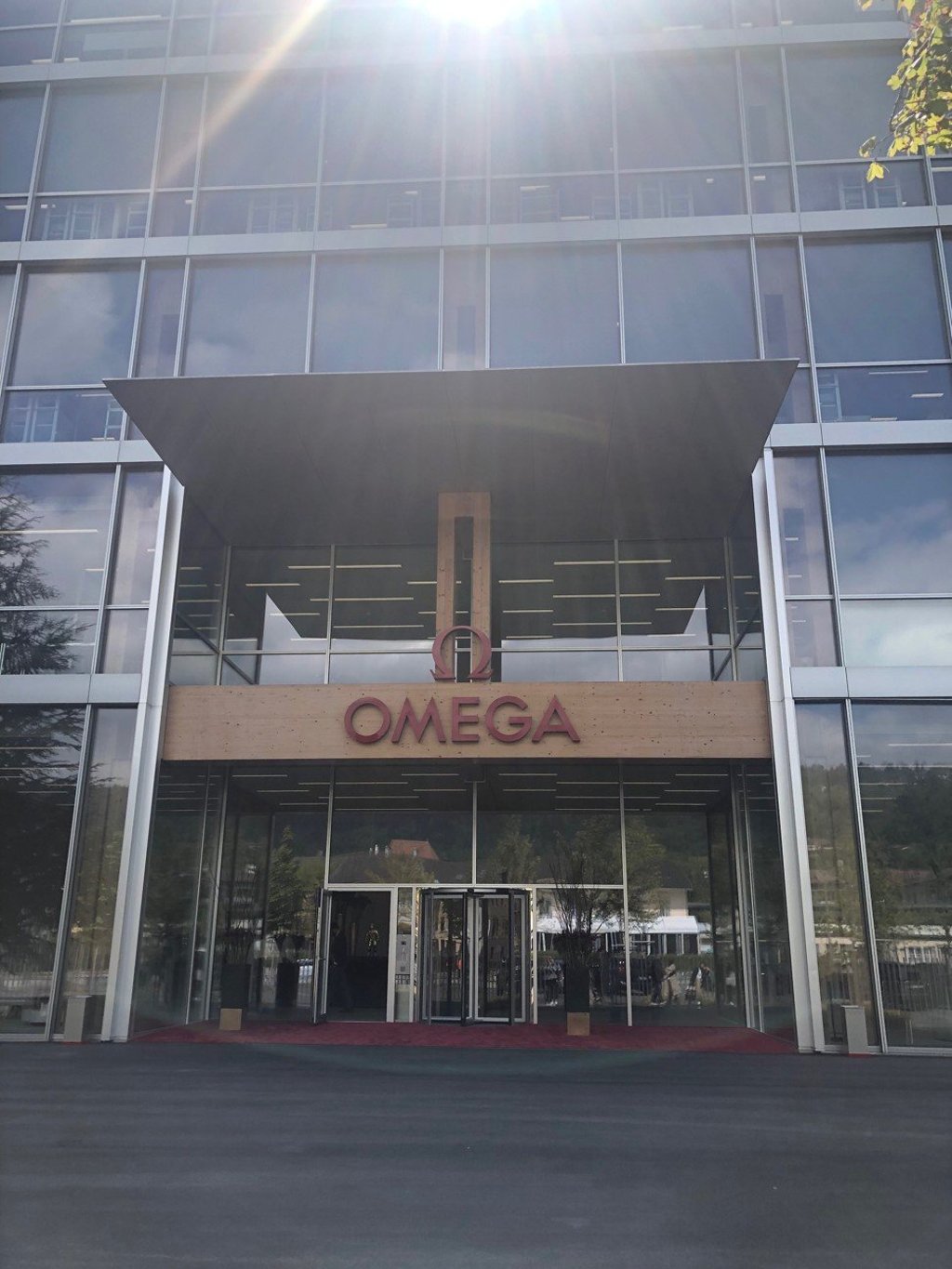 The new Omega factory in Biel, Switzerland.