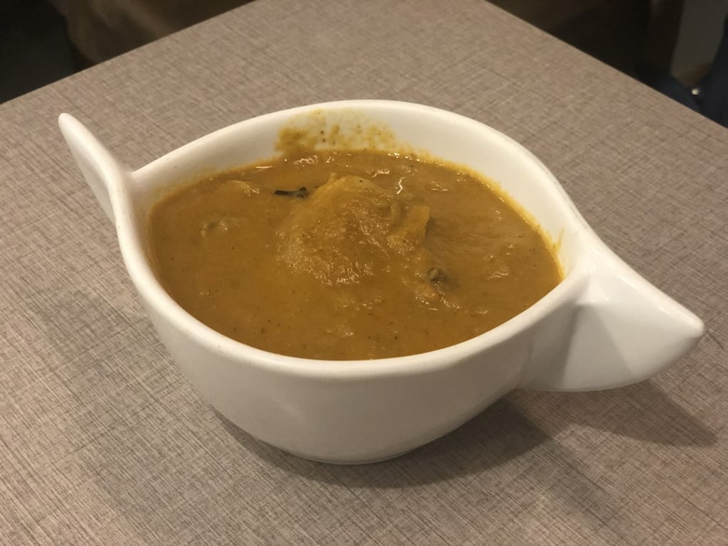 Chicken curry at Indian Curry Corner in Jordan. Photo: Jane Zhang