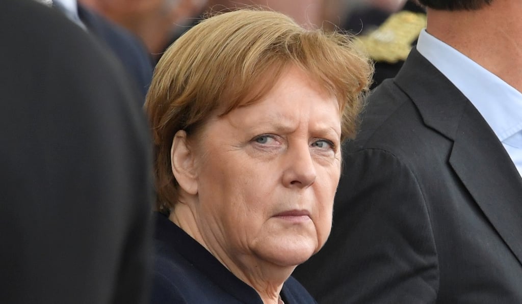 Angela Merkel, in her fourth term as chancellor, faces pressure against a more proactive German military in the EU and overseas. Photo: Reuters Angela Merkel, in her fourth term as chancellor, faces pressure against a more proactive German military in the EU and overseas. Photo: Reuters