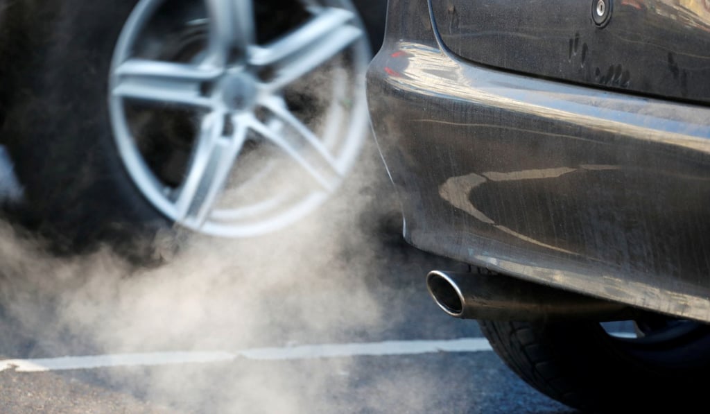 An exhaust pipe of a car is pictured on a street in a Berlin, Germany. Photo: Reuters An exhaust pipe of a car is pictured on a street in a Berlin, Germany. Photo: Reuters