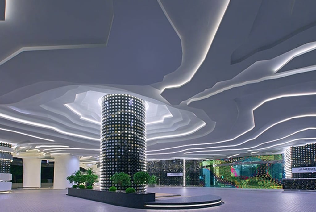 The interior of luxury hotel Le Méridien Kuala Lumpur. The interior of luxury hotel Le Méridien Kuala Lumpur.