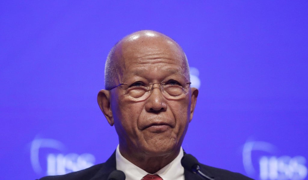 Philippines Defence Secretary Delfin Lorenzana. Photo: EPA