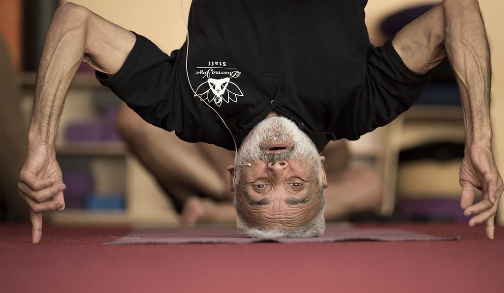 Sri Dharma Mittra has been teaching yoga for 50 years.