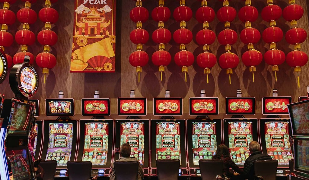 Slot machines at Vancouver’s River Rock Casino. Photo: Bloomberg