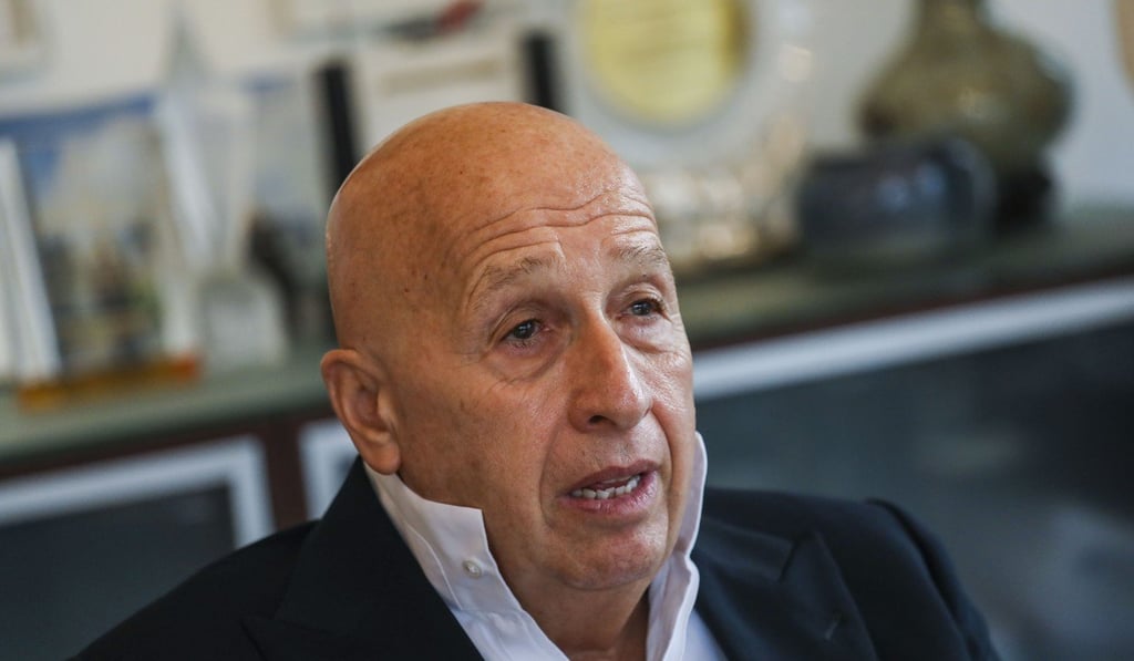 Allan Zeman a supporter of Carrie Lam, said that business in the city needed stability. Photo: Jonathan Wong