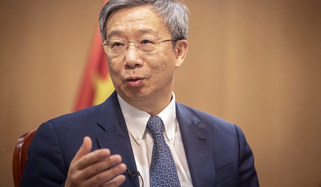 Yi Gang, governor of the People’s Bank of China, said there was “tremendous room” to adjust monetary policy if the trade war with the US deepened. Photo: Bloomberg