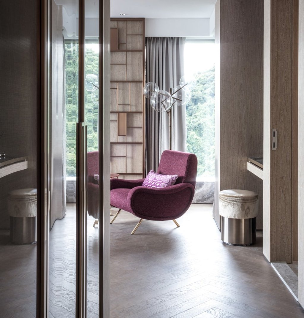 The interior of Altamira, a private residential project designed by via architecture, on Po Shan Road, in Mid-Levels. The interior of Altamira, a private residential project designed by via architecture, on Po Shan Road, in Mid-Levels.