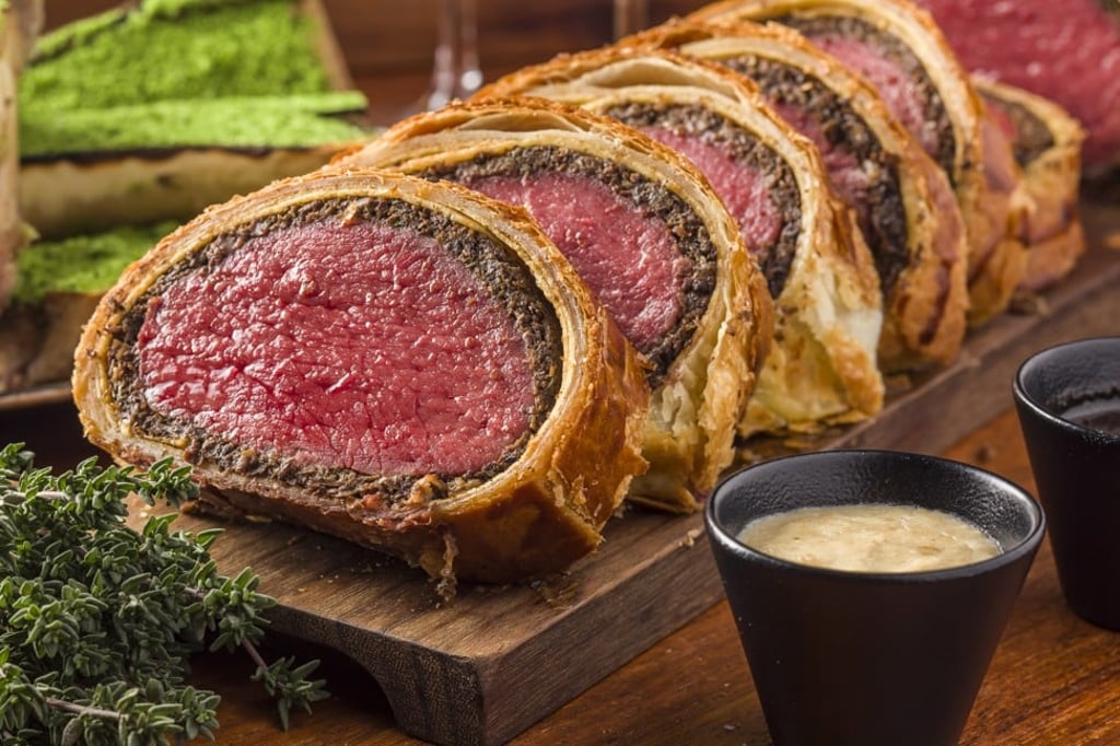 Beef Wellington at Bread Street Kitchen.