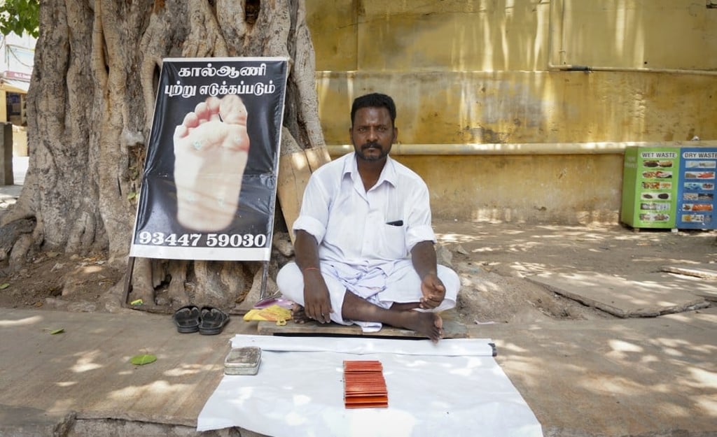 Gopalakrishnan Sholamalai has been out of work ever since his parrot was seized. Photo: Kamala Thaigarajan