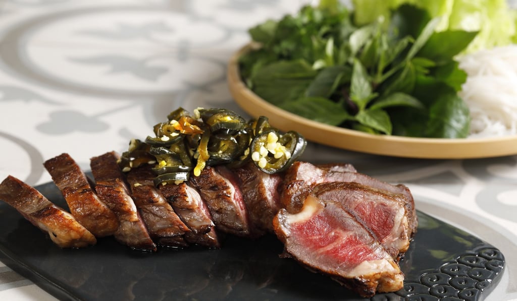 Fish sauce dry-aged grass-fed striploin Fish sauce dry-aged grass-fed striploin