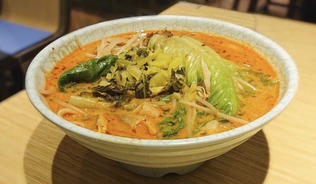 Pork cartilage handmade noodles. Photo: Michelle Wong