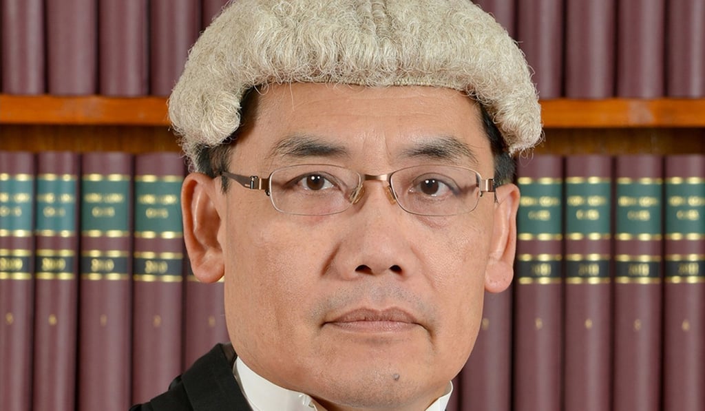 Patrick Li, a High Court judge, told the defendant he was selfish for endangering his wife and children. Photo: Handout