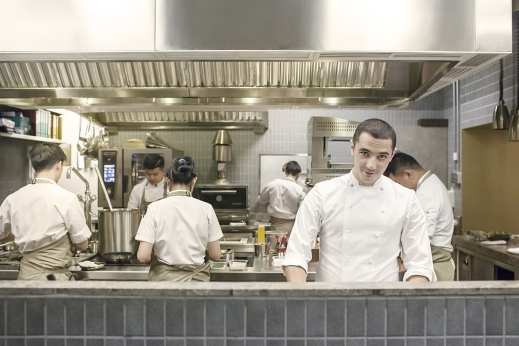 Chef Julien Royer, pictured at his Singapore restaurant, Odette, will open his French concept restaurant, Louise, in Central.
