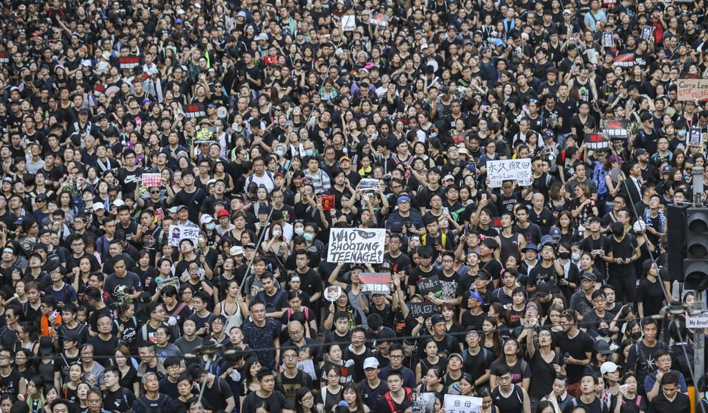 Organisers estimated that some 2 million people joined Sunday’s march. Photo: Sam Tsang Organisers estimated that some 2 million people joined Sunday’s march. Photo: Sam Tsang